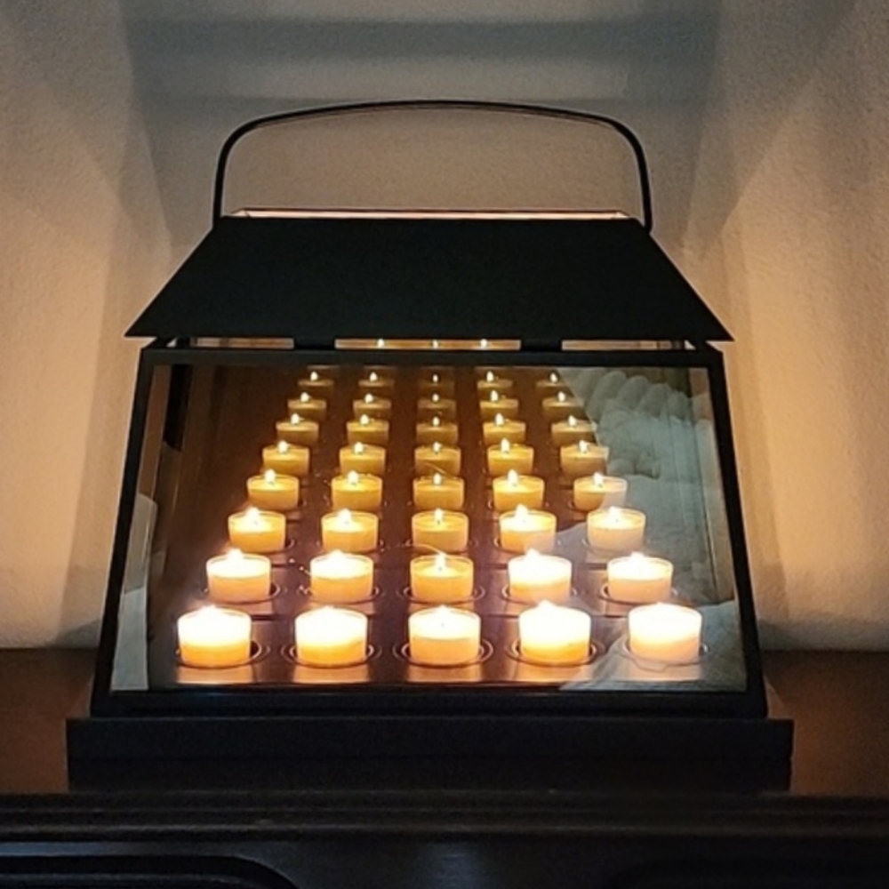 PartyLite Infinite Reflections Lantern Tealight holder